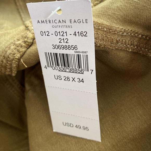 American Eagle NWT Men’s skinny denim khaki’s. - Picture 6 of 12